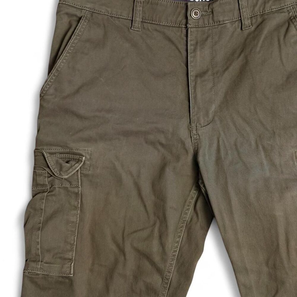 Sonoma-goods-for-life Men's Green and Khaki Trousers